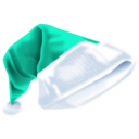 download Santas Cap clipart image with 180 hue color