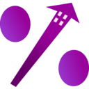 download Mortgage Rate clipart image with 180 hue color