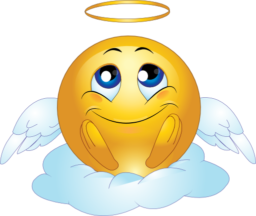 Angel Male Smiley Emoticon