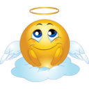 Angel Male Smiley Emoticon