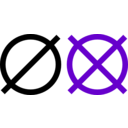 download Icon Indicating Broken Or Unavailable Status clipart image with 270 hue color