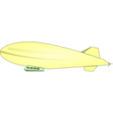 download Air Ship clipart image with 180 hue color