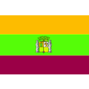 download Flag Of Spain Second Republic Historic clipart image with 45 hue color