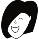 download Happy Woman Dirk Struve 01 clipart image with 90 hue color