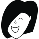 download Happy Woman Dirk Struve 01 clipart image with 270 hue color