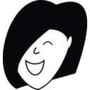 download Happy Woman Dirk Struve 01 clipart image with 315 hue color