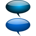 download Speach 3 clipart image with 270 hue color