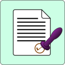 download Passed Icon clipart image with 270 hue color