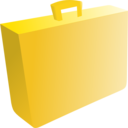 Orange Briefcase