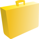 Orange Briefcase