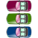 download Bmw Z4 Top View clipart image with 90 hue color