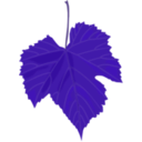 download Grape Leaf clipart image with 180 hue color
