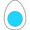 download Egg clipart image with 135 hue color