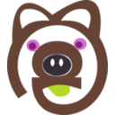 download Bear clipart image with 90 hue color