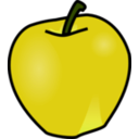 download Apple clipart image with 45 hue color