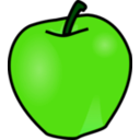 download Apple clipart image with 90 hue color