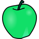 download Apple clipart image with 135 hue color