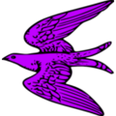 download Martlet Volant clipart image with 225 hue color