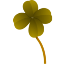 download Clover clipart image with 315 hue color