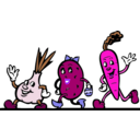 download Veggies clipart image with 270 hue color