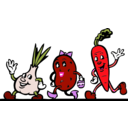 download Veggies clipart image with 315 hue color