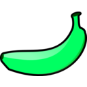 download Banana clipart image with 90 hue color