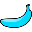 download Banana clipart image with 135 hue color