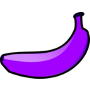 download Banana clipart image with 225 hue color