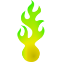 download Fireball clipart image with 45 hue color