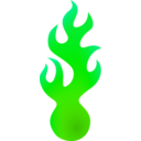 download Fireball clipart image with 90 hue color