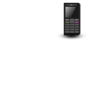 download Cell Phone clipart image with 315 hue color