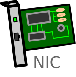 Network Interface Card Labelled