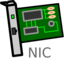 Network Interface Card Labelled