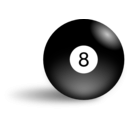 download 8ball clipart image with 90 hue color