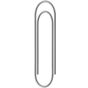 download Paper Clip clipart image with 135 hue color