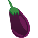 download Eggplant clipart image with 45 hue color