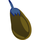 download Eggplant clipart image with 135 hue color