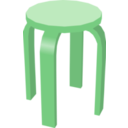 download Stool clipart image with 90 hue color