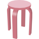 download Stool clipart image with 315 hue color