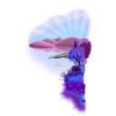 download Lake clipart image with 180 hue color