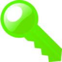 download Key clipart image with 45 hue color