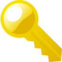 download Key clipart image with 0 hue color