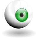 download Cyber Eye clipart image with 270 hue color