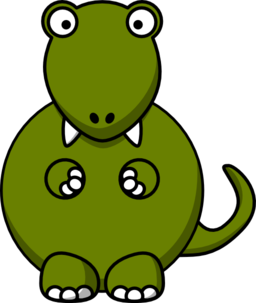 Cartoon Tyrannosaurus Rex