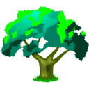 download Tree clipart image with 45 hue color