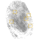 download Fingerprint clipart image with 45 hue color