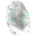 download Fingerprint clipart image with 135 hue color