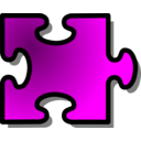 download Green Jigsaw Piece 14 clipart image with 180 hue color