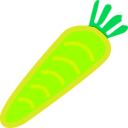 download Carrot Platformer Game Powerup clipart image with 45 hue color