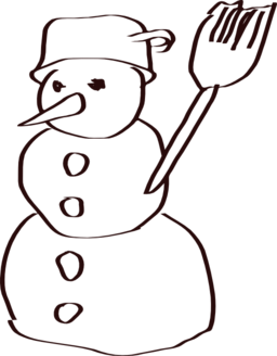 Snowman Sketch